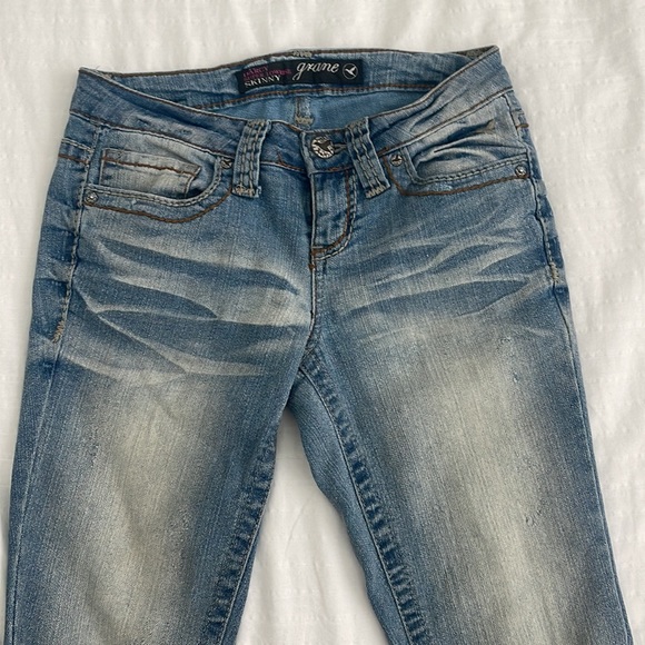 GRANE Darcy Super Low Rise Skinny Jeans Size 0 BUNDLE - Picture 6 of 7